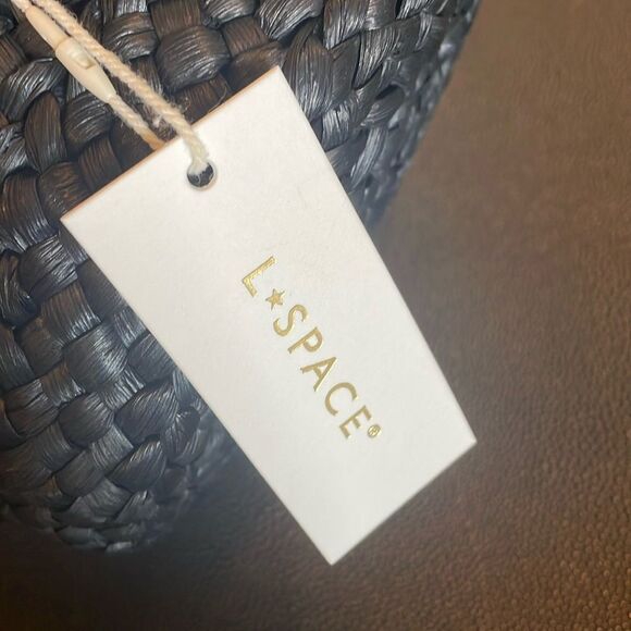 L Space Black Bella straw bag - Picture 5 of 9